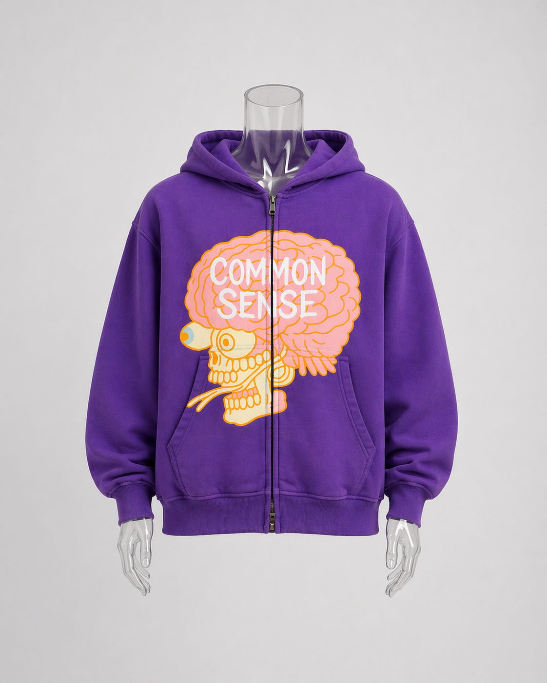 COMMON SENSE BRAINSTORM ZIP UP.